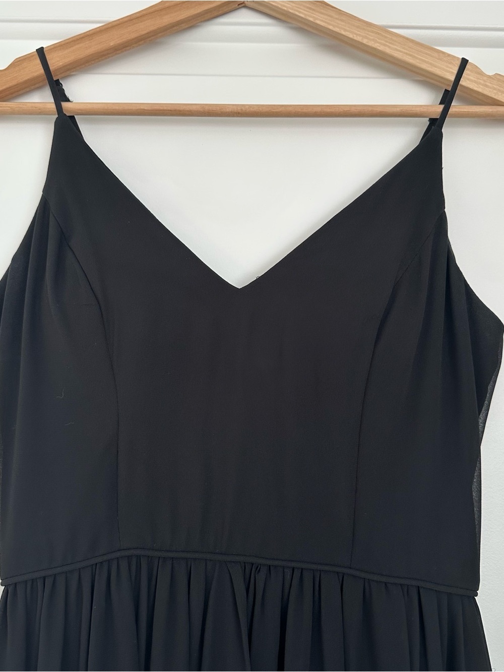 Jodi Kristopher Black Spaghetti-Strap Maxi Dress - Picture 3 of 9